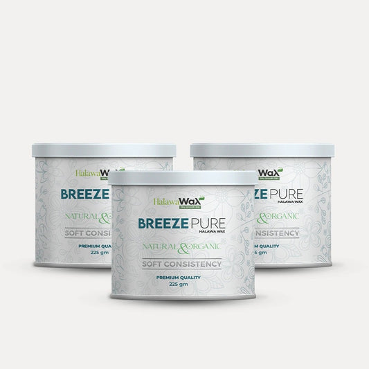 Breeze Pure Halawa Wax Pack of 3 - Halawa Wax