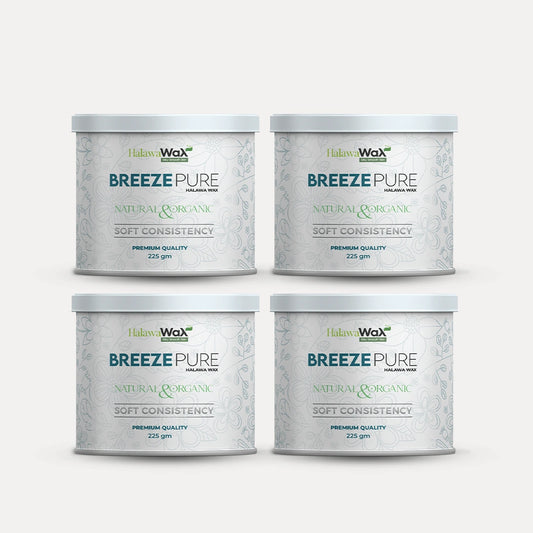 Breeze Pure Halawa Finger Wax Pack of 4