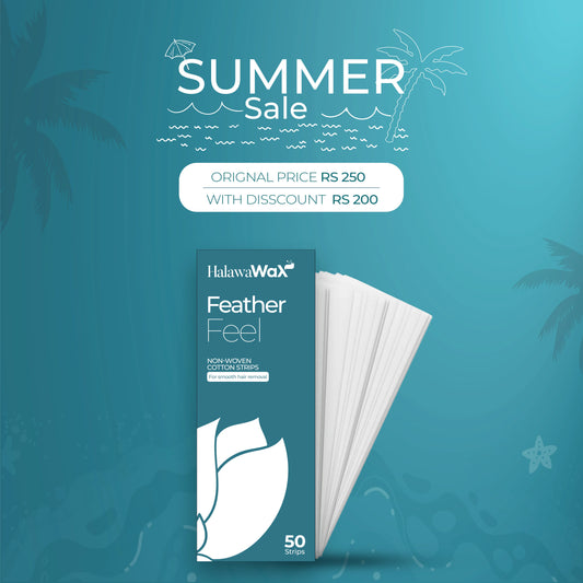 Feather Feel Wax Strips - 50 PC