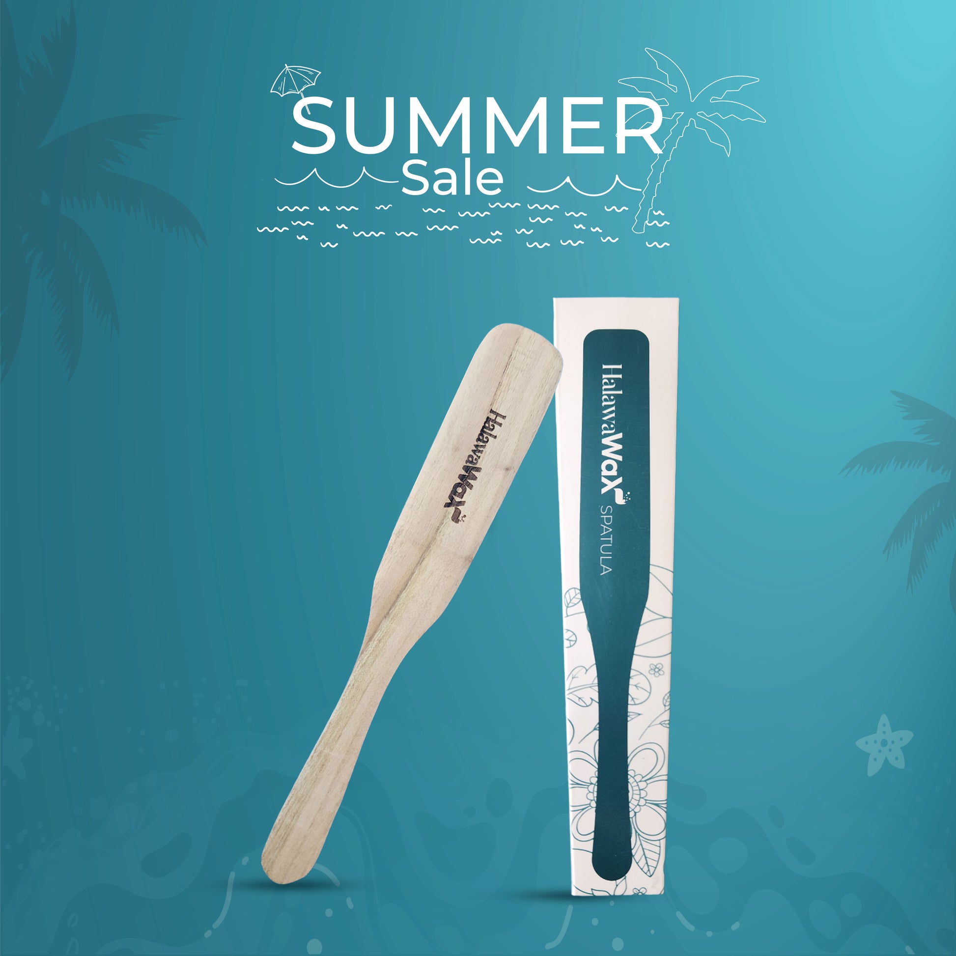 Wooden Spatula for Waxing