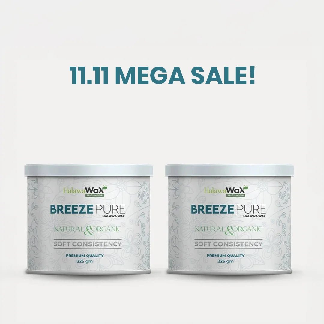 Breeze Pure Halawa Wax Pack of 2 - Halawa Wax