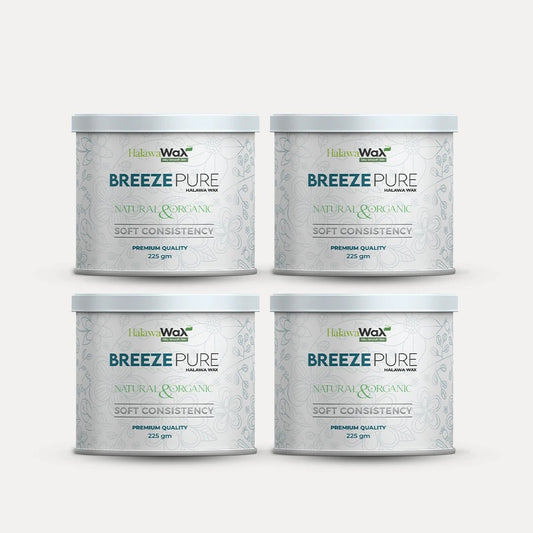 Breeze Pure Halawa Wax Pack of 4 - Halawa Wax