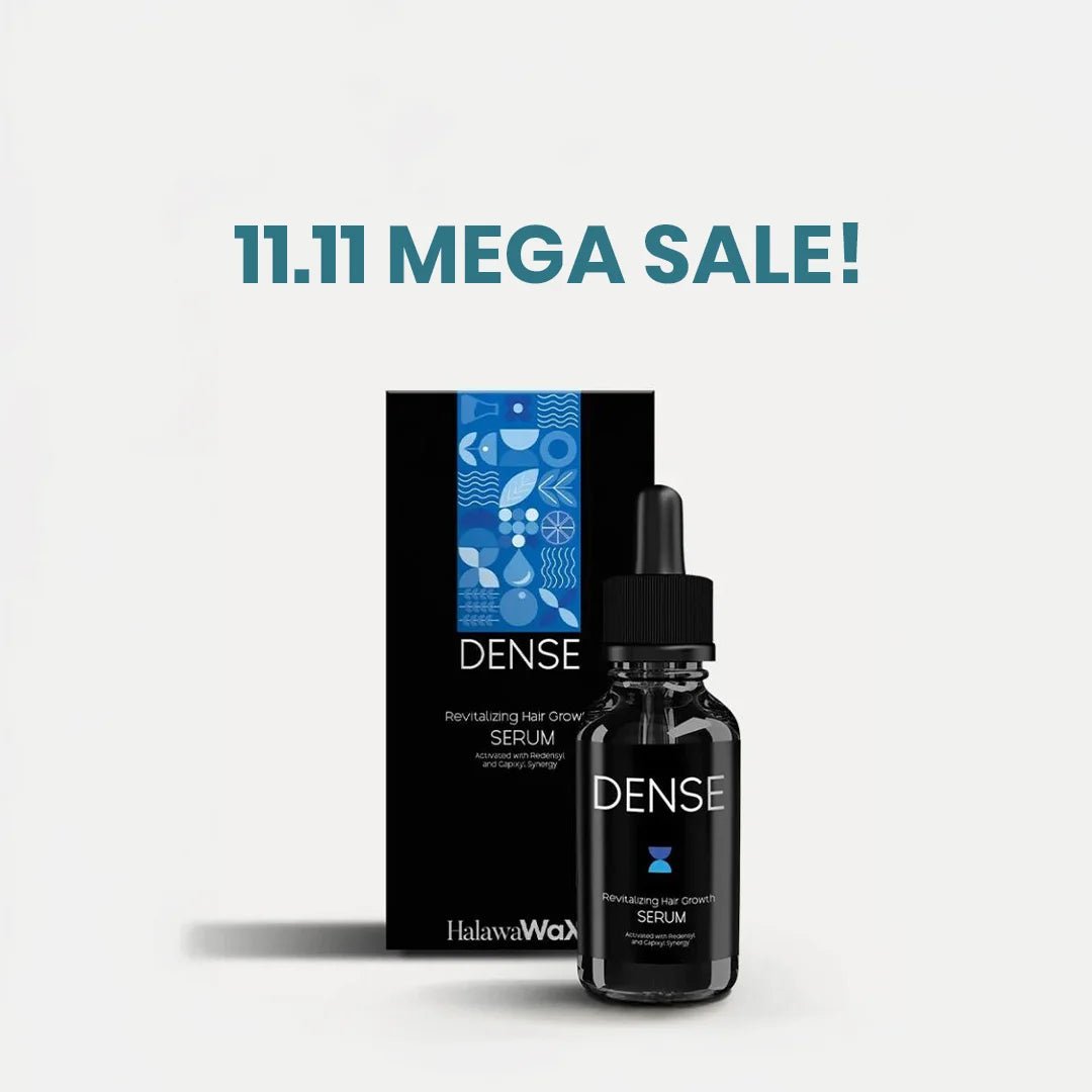 Dense - Anti - Hair Fall & Hair Growth Serum - Halawa Wax