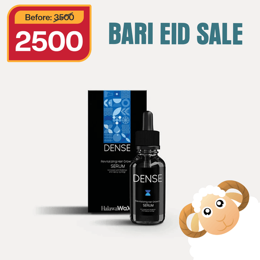 Dense - Anti - Hair Fall & Hair Growth Serum - Halawa Wax