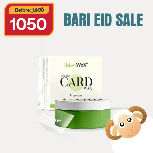 Halawa Card Wax - 200 gm - Halawa Wax