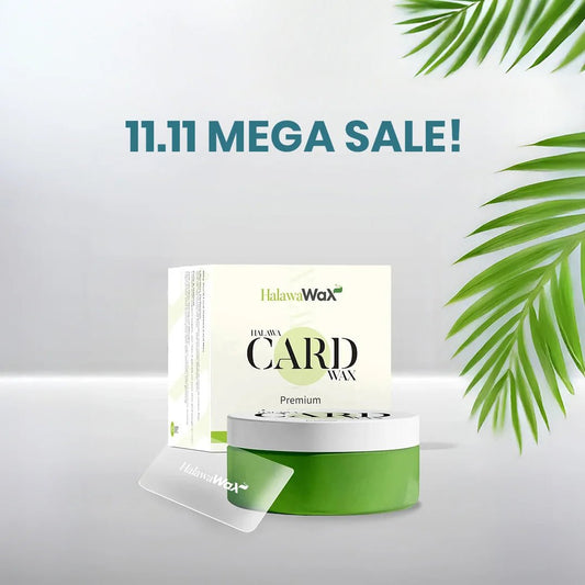 Halawa Card Wax - 200 gm - Halawa Wax