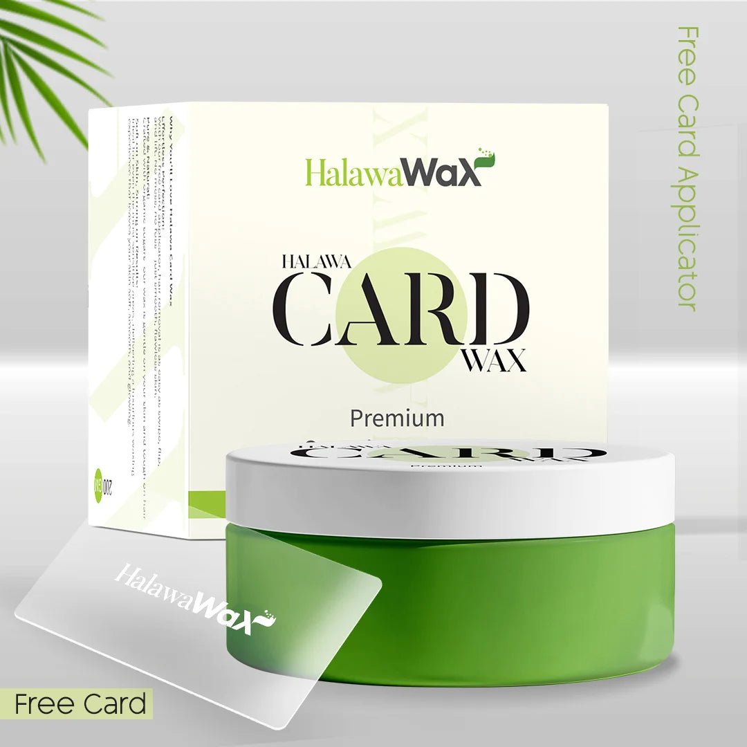 Halawa Card Wax - 200 gm - Halawa Wax